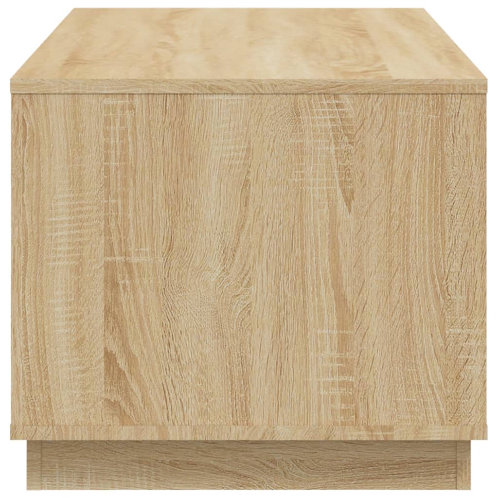 Τραπεζάκι Σαλονιού Sonoma Δρυς 102x50x44 εκ. Επεξεργασμένο Ξύλο - Pakobazaar