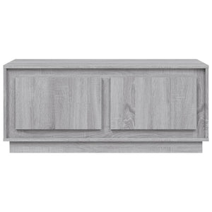 Τραπεζάκι Σαλονιού Γκρι Sonoma 102x50x44 εκ. Επεξεργασμένο Ξύλο