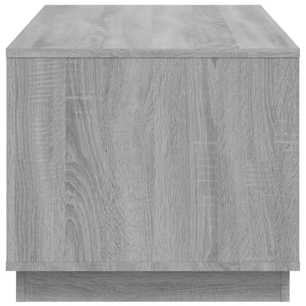 Τραπεζάκι Σαλονιού Γκρι Sonoma 102x50x44 εκ. Επεξεργασμένο Ξύλο