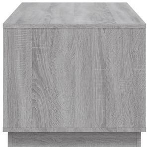 Τραπεζάκι Σαλονιού Γκρι Sonoma 102x50x44 εκ. Επεξεργασμένο Ξύλο