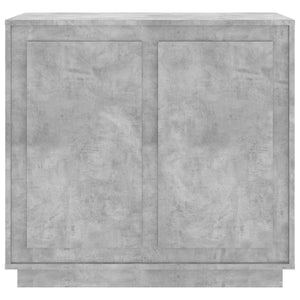 Ντουλάπι Γκρι Σκυροδέματος 80x34x75 εκ. Επεξεργασμένο Ξύλο