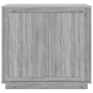 Ντουλάπι Γκρι Sonoma 80x34x75 εκ. από Επεξεργασμένο Ξύλο