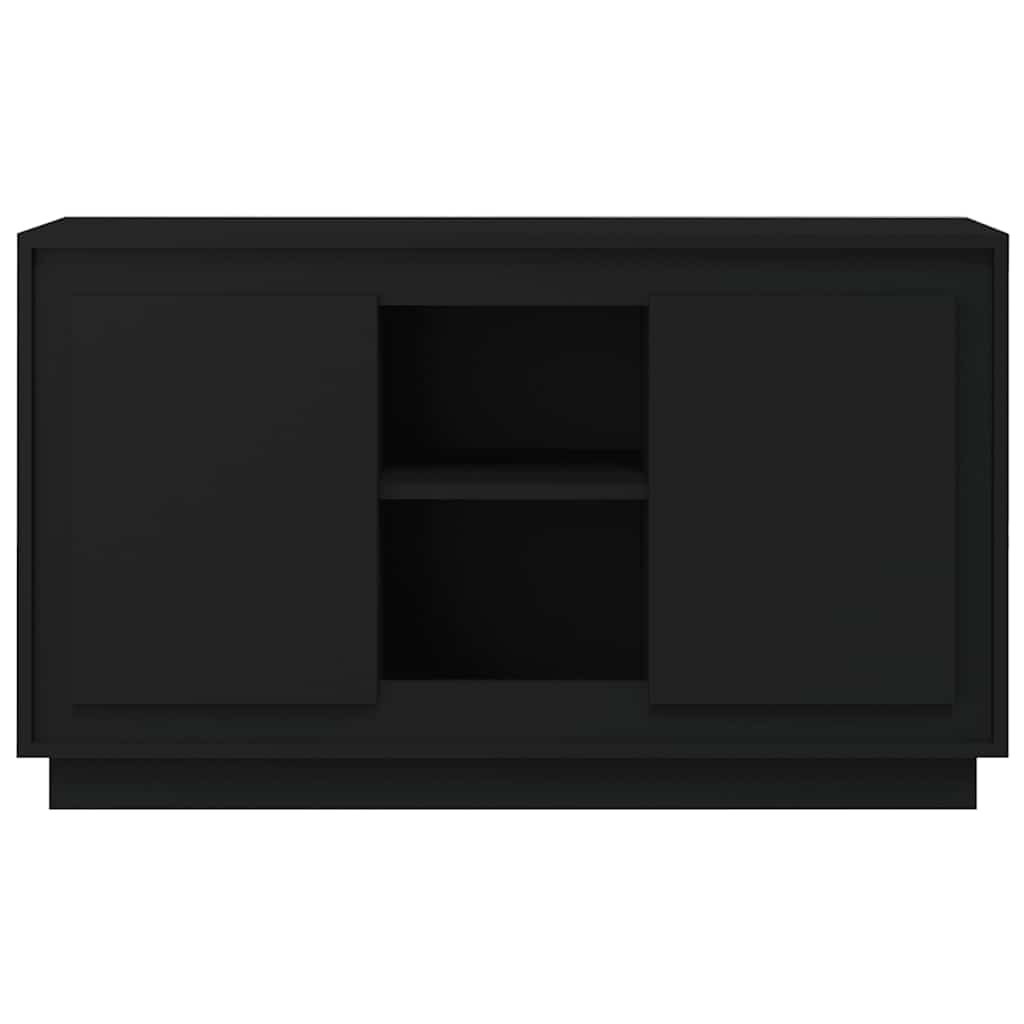 Ντουλάπι Μαύρο 102 x 35 x 60 εκ. από Επεξεργασμένο Ξύλο