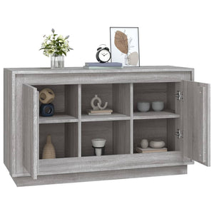 Ντουλάπι Γκρι Sonoma 102x35x60 εκ. από Επεξεργασμένο Ξύλο - Pakobazaar