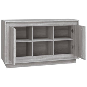 Ντουλάπι Γκρι Sonoma 102x35x60 εκ. από Επεξεργασμένο Ξύλο - Pakobazaar