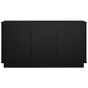 Ντουλάπι Μαύρο 102x35x55 εκ. από Επεξεργασμένο Ξύλο