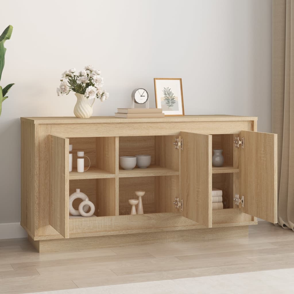 Ντουλάπι Sonoma Oak102x35x55 εκ. από Επεξεργασμένο Ξύλο - Pakobazaar