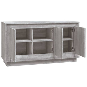 Ντουλάπι Γκρι Sonoma 102x35x55 εκ. από Επεξεργασμένο Ξύλο - Pakobazaar