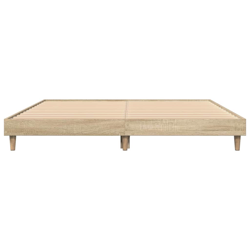 Πλαίσιο Κρεβατιού Χωρ. Στρώμα Sonoma Δρυς 140x200εκ. Επ. Ξύλο - Pakobazaar