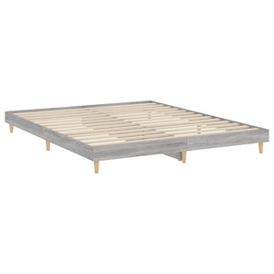 Πλαίσιο Κρεβατιού Γκρι Sonoma 120x200 εκ. Επεξεργασμένο Ξύλο