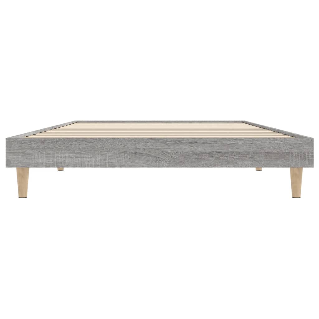Πλαίσιο Κρεβατιού Γκρι Sonoma 90x200 εκ. Επεξεργασμένο Ξύλο