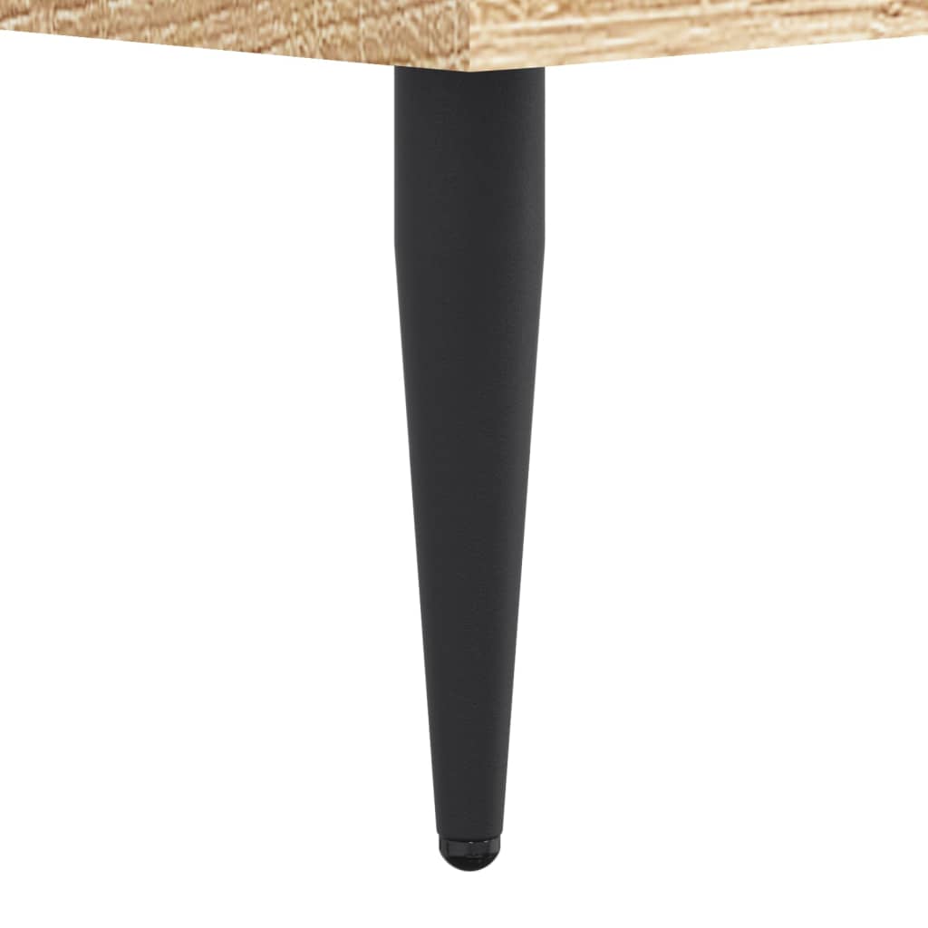 Πλαίσιο Κρεβατιού Χωρ. Στρώμα Sonoma Δρυς 200x200 εκ. Επ. Ξύλο