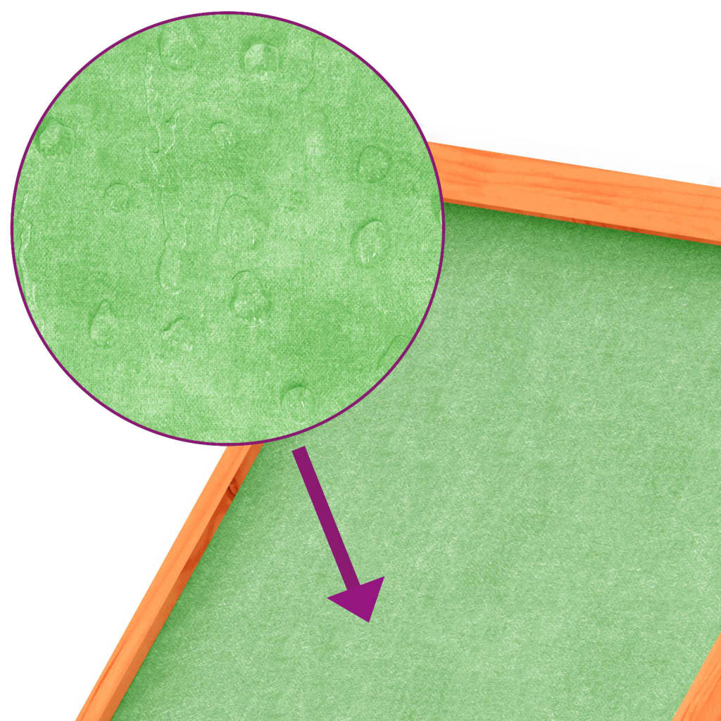 Κλουβί Κουνελιών Καφέ 170 x 63 x 113 εκ. Μασίφ Ξύλο Πεύκου - PAKOBAZAAR