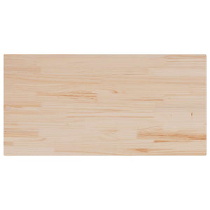 Επιφάνεια Τραπεζιού Ορθογ. 110x60x2,5 εκ. από Μασίφ Ξύλο Πεύκου