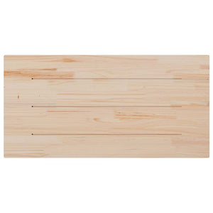 Επιφάνεια Τραπεζιού Ορθογ. Λευκή 110x60x2,5 εκ. από Μασίφ Πεύκο