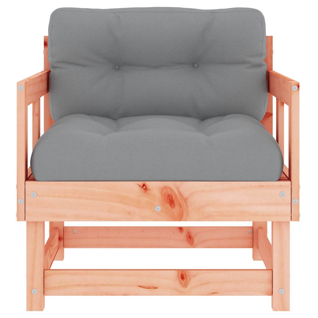 Καρέκλες Κήπου με Μαξιλάρια 2 τεμ. από Μασίφ Ξύλο Ψευδοτσούγκας - Pakobazaar