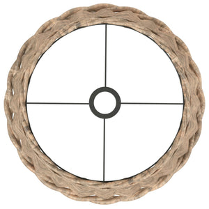 Καπέλο Φωτιστικού Οροφής Καφέ Ø40x26 εκ. από Wicker