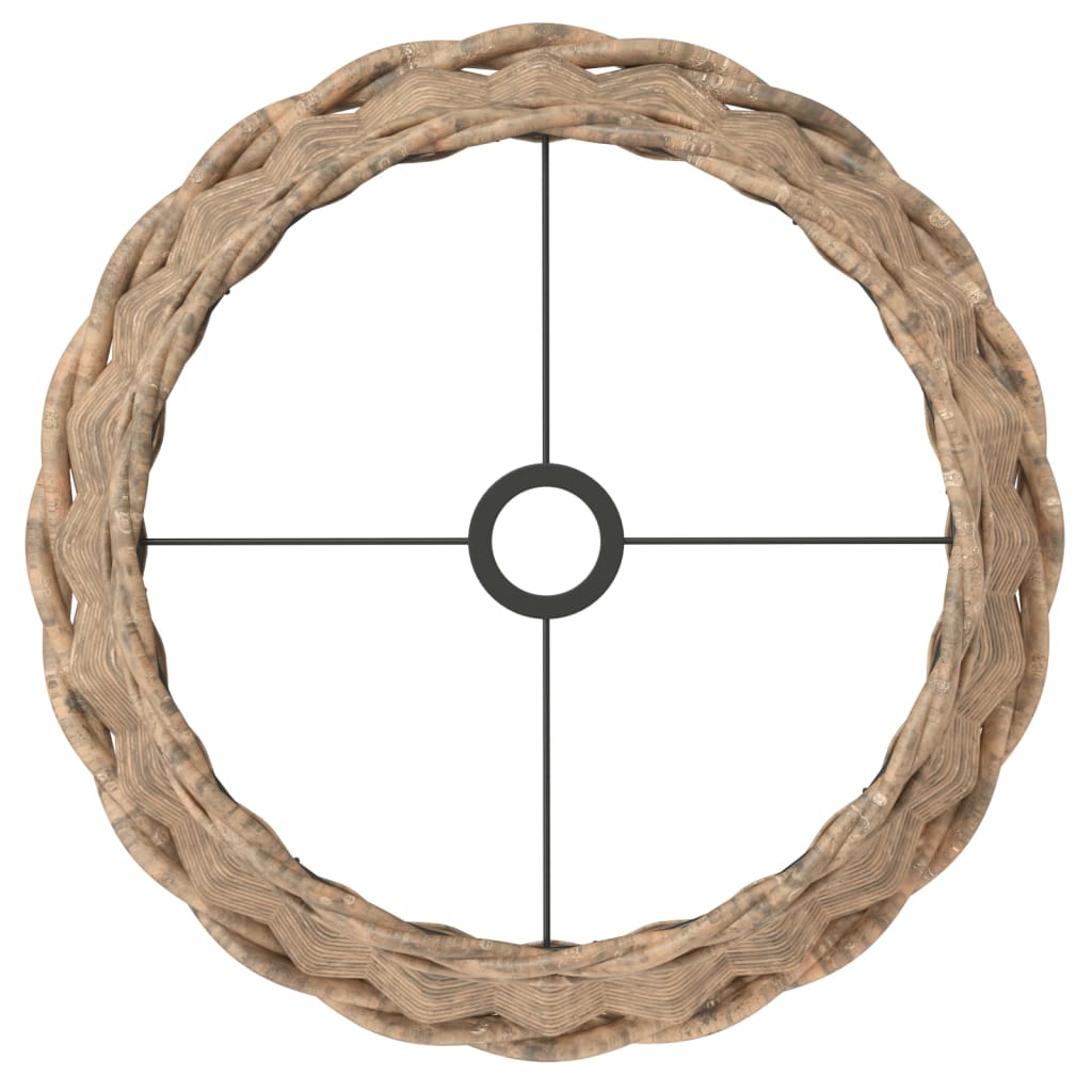Καπέλο Φωτιστικού Οροφής Καφέ Ø45x28 εκ. από Wicker