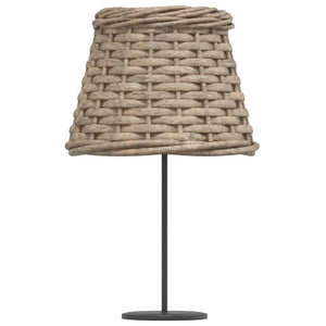 Καπέλο Φωτιστικού Καφέ Ø15x12 εκ. από Wicker - Pakobazaar