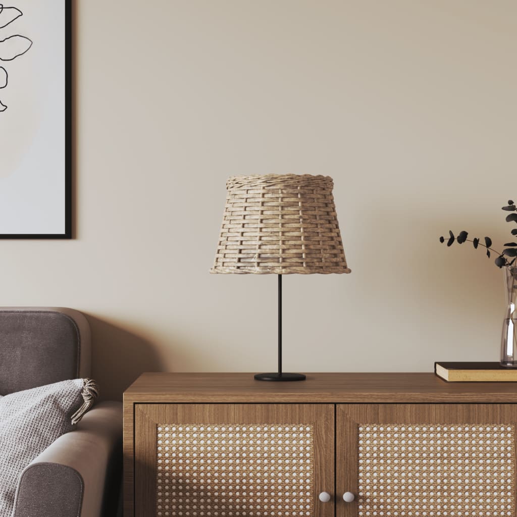 Καπέλο Φωτιστικού Καφέ Ø25x17 εκ. από Wicker