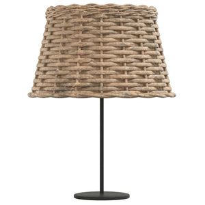 Καπέλο Φωτιστικού Καφέ Ø38x23 εκ. από Wicker - Pakobazaar