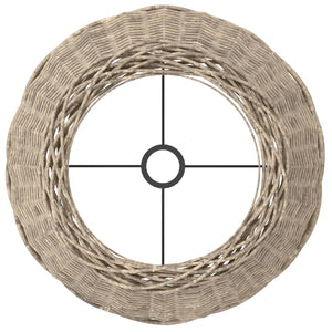 Καπέλο Φωτιστικού Καφέ Ø45x28 εκ. από Wicker