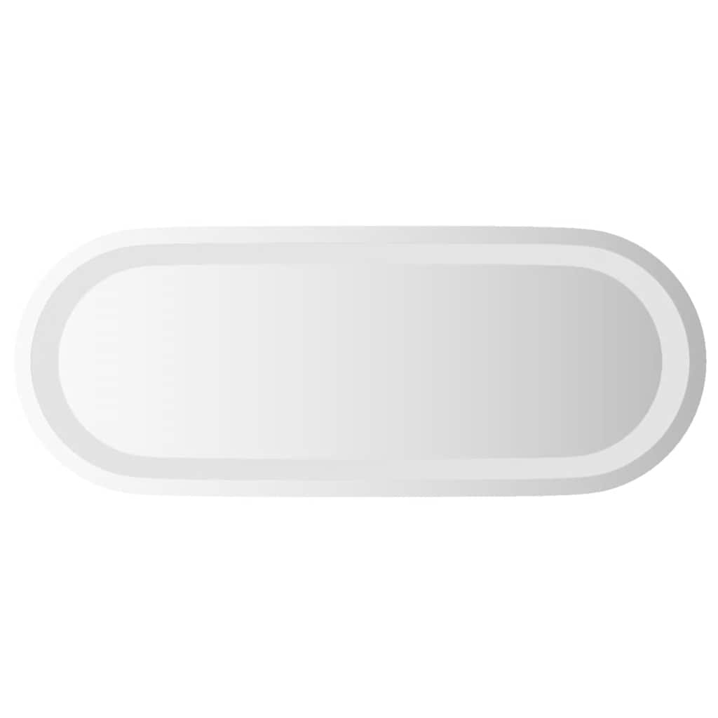 Καθρέφτης Μπάνιου με LED Οβάλ 50x20 εκ.