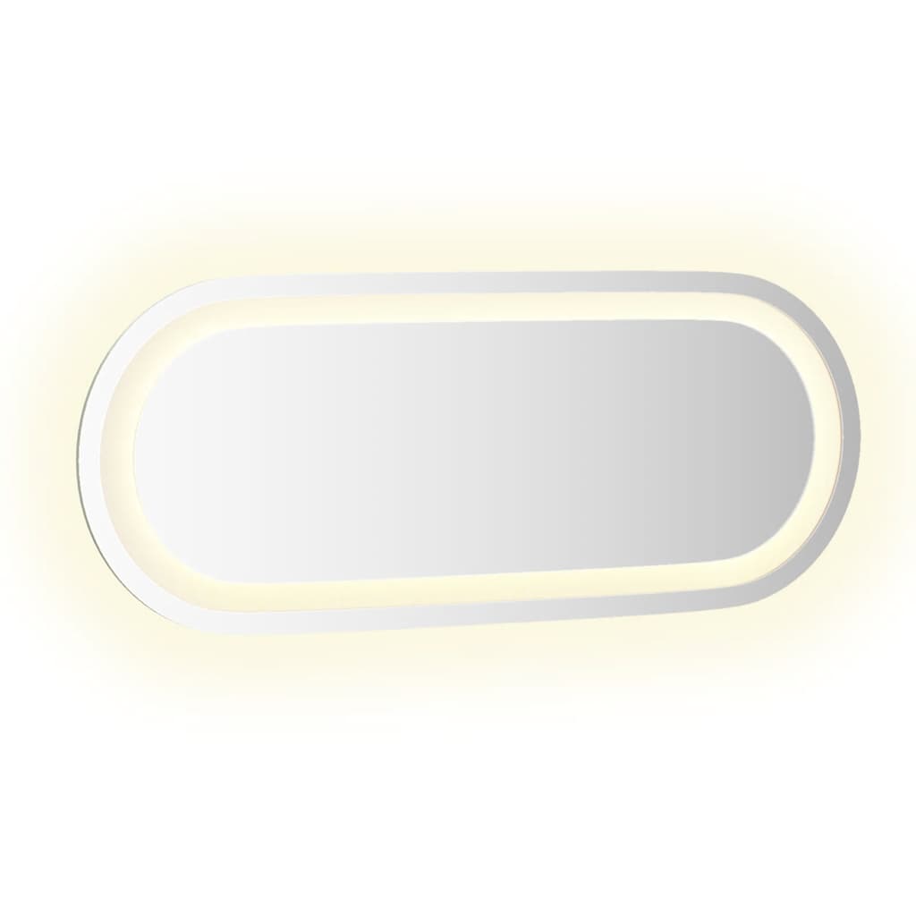 Καθρέφτης Μπάνιου με LED Οβάλ 50x20 εκ.