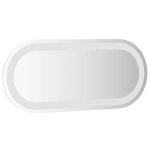 Καθρέφτης Μπάνιου με LED Οβάλ 60x25 εκ.