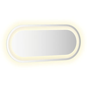 Καθρέφτης Μπάνιου με LED Οβάλ 60x25 εκ.