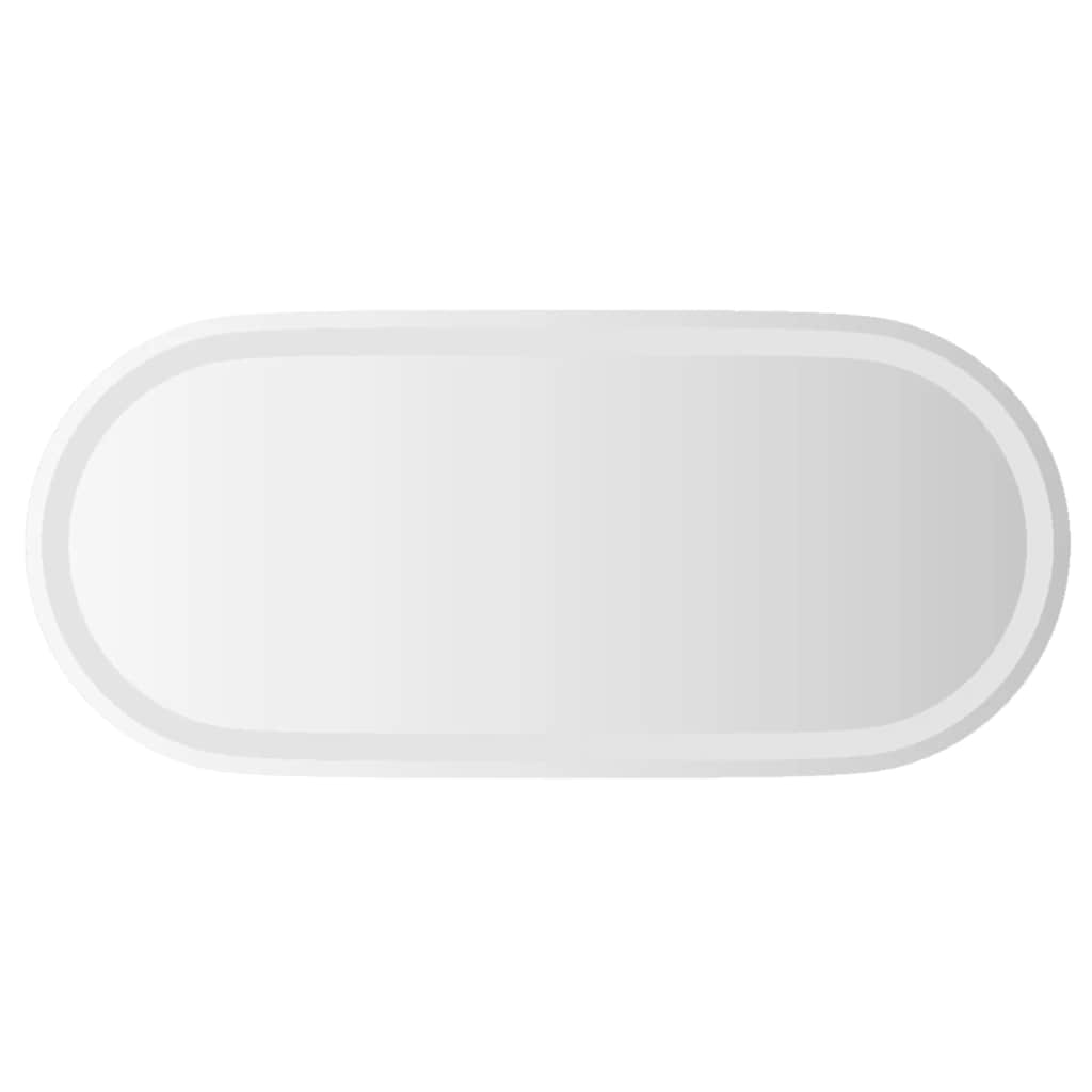 Καθρέφτης Μπάνιου με LED Οβάλ 80 x 35 εκ.