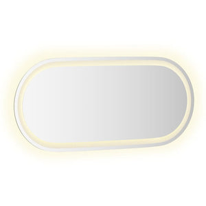 Καθρέφτης Μπάνιου με LED Οβάλ 80 x 35 εκ.