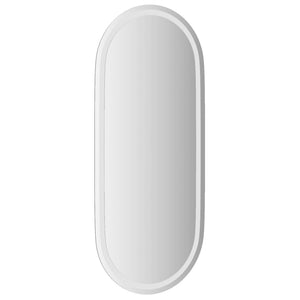 Καθρέφτης Μπάνιου με LED Οβάλ 100 x 45 εκ.