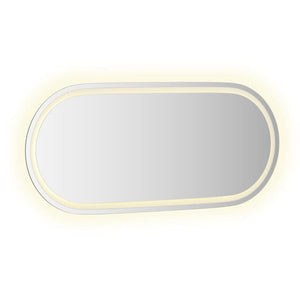 Καθρέφτης Μπάνιου με LED Οβάλ 100 x 45 εκ.