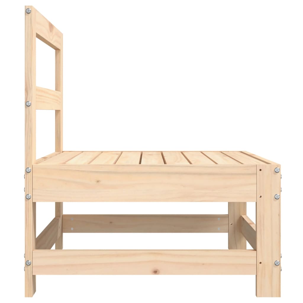 Καναπές Κήπου Μεσαίος από Μασίφ Ξύλο Πεύκου - Pakobazaar