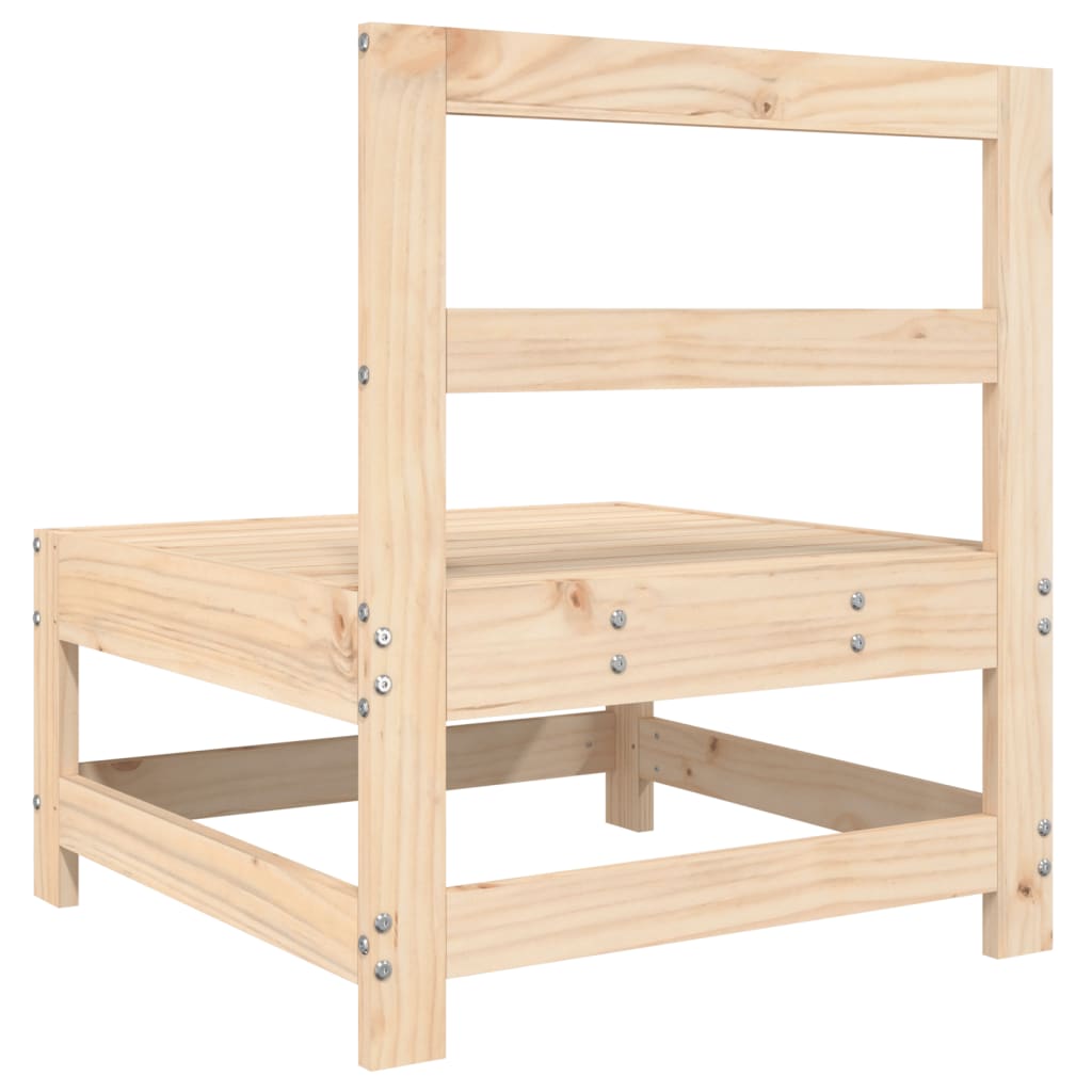 Καναπές Κήπου Μεσαίος από Μασίφ Ξύλο Πεύκου - Pakobazaar