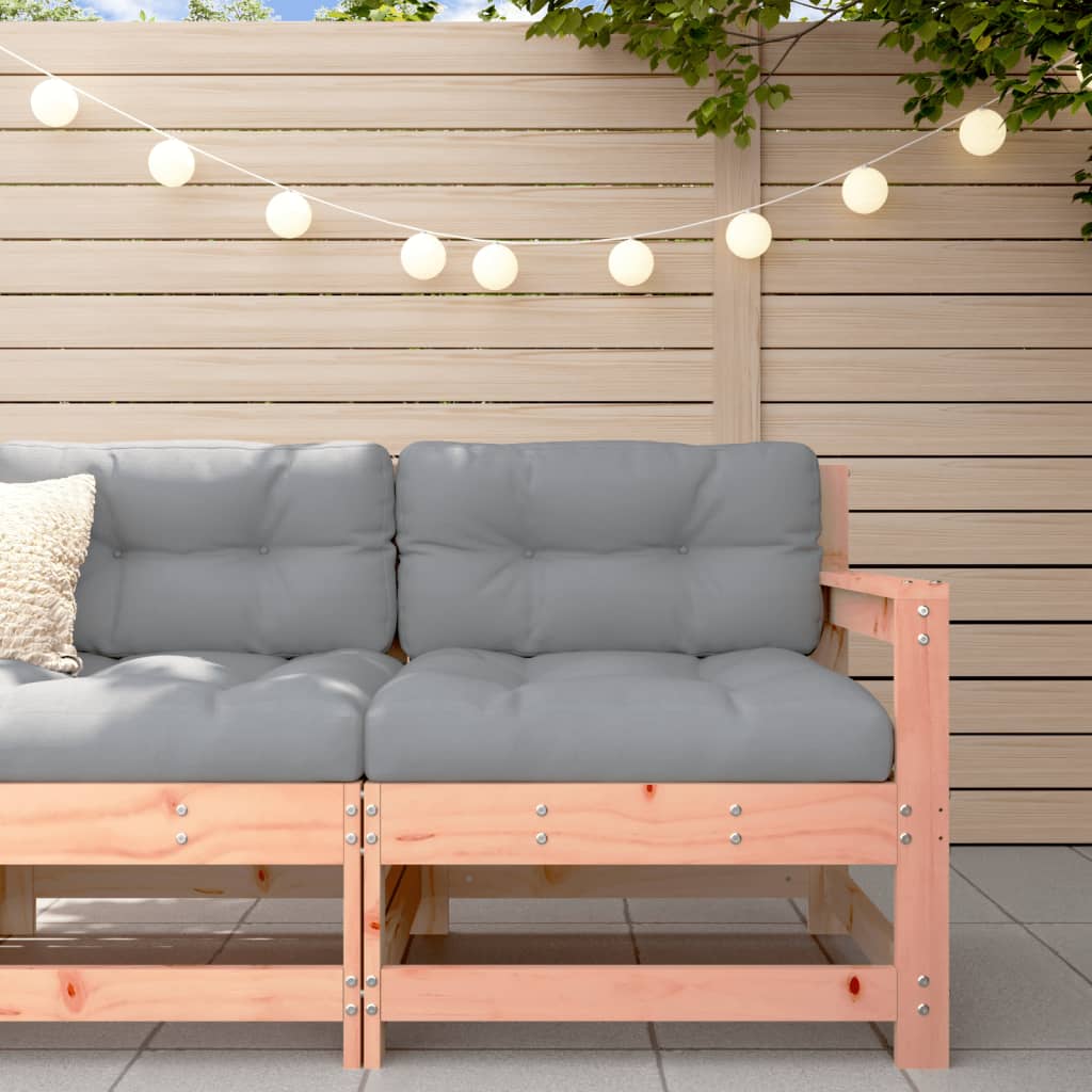 Καναπές Κήπου Γωνιακός από Μασίφ Ξύλο Ψευδοτσούγκας - Pakobazaar