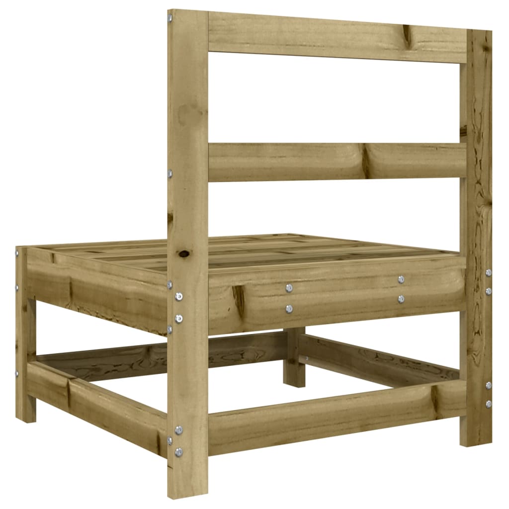 Καναπέδες Κήπου Μεσαίοι 2 τεμ. από Εμποτισμένο Ξύλο Πεύκου - Pakobazaar