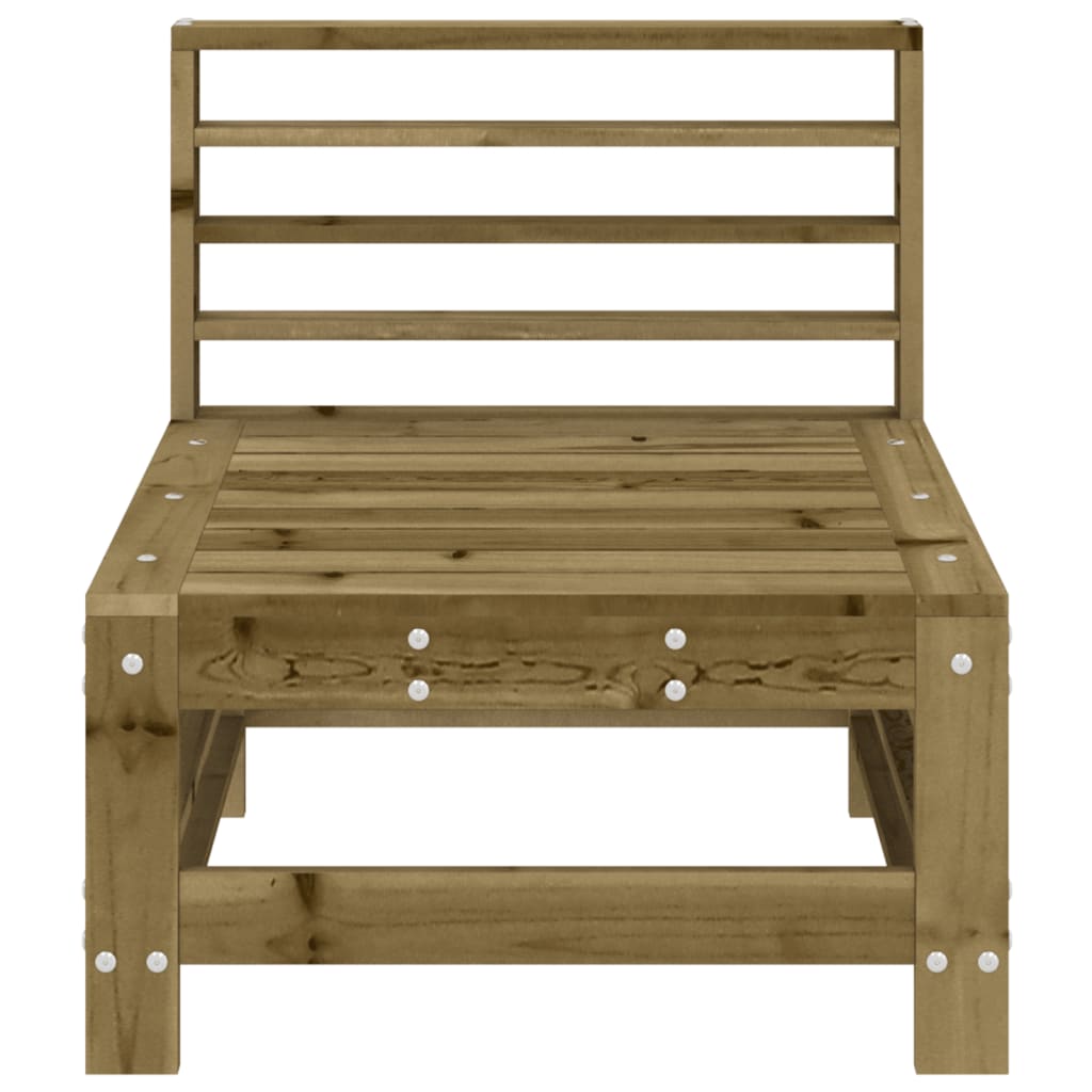 Καναπές Κήπου Μεσαίος από Εμποτισμένο Ξύλο Πεύκου - Pakobazaar