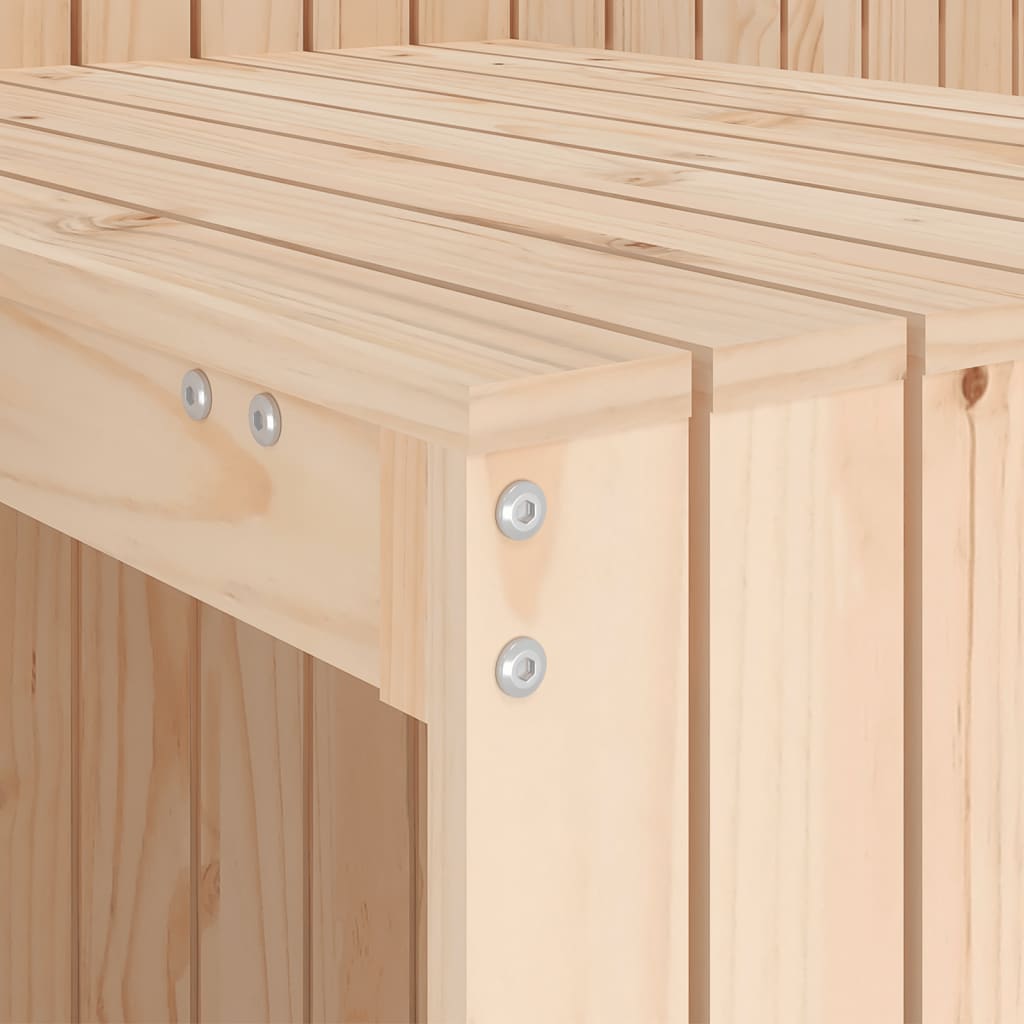 Σετ Μπαλκονιού Διθέσιο από Μασίφ Ξύλο Πεύκου - Pakobazaar