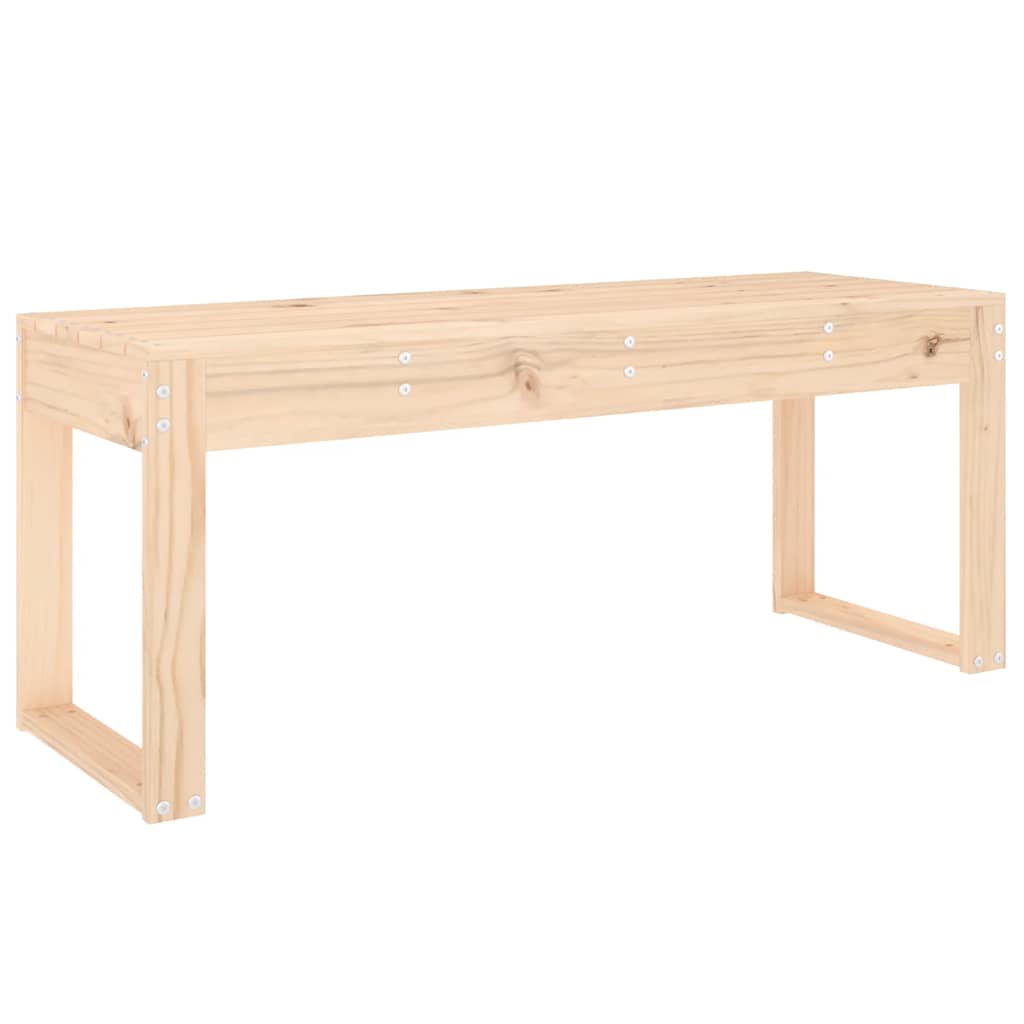 Παγκάκι Κήπου 110 x 38 x 45 εκ. από Μασίφ Ξύλο Πεύκου - Pakobazaar