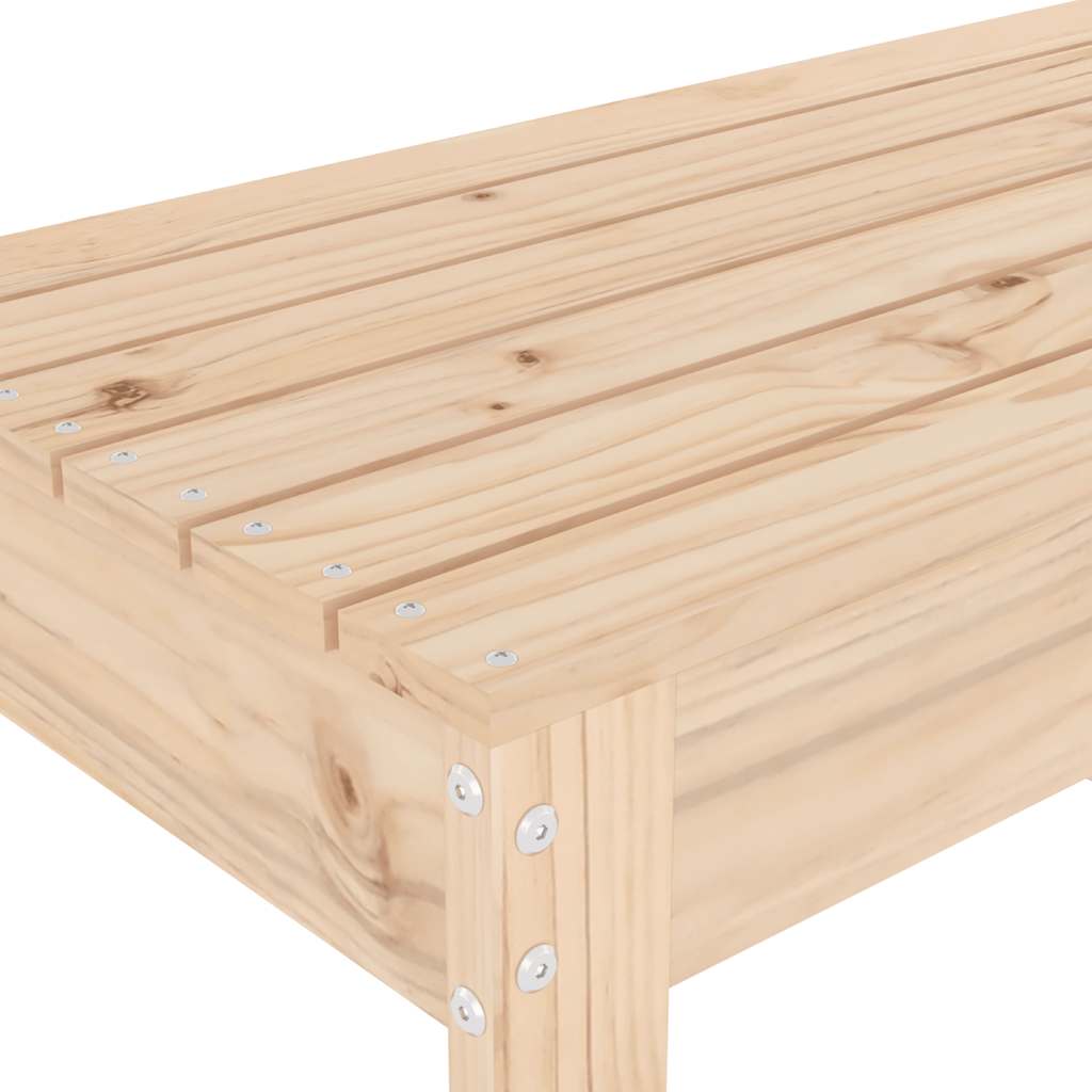 Παγκάκι Κήπου 110 x 38 x 45 εκ. από Μασίφ Ξύλο Πεύκου - Pakobazaar
