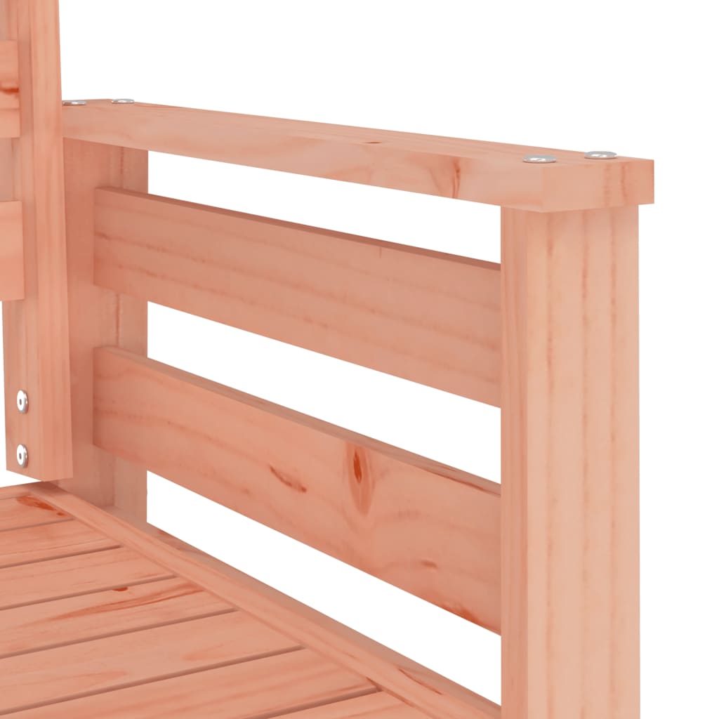 Πάγκος Κήπου με Τραπέζι Διθέσιος Μασίφ Ξύλο Ψευδοτσούγκας - Pakobazaar