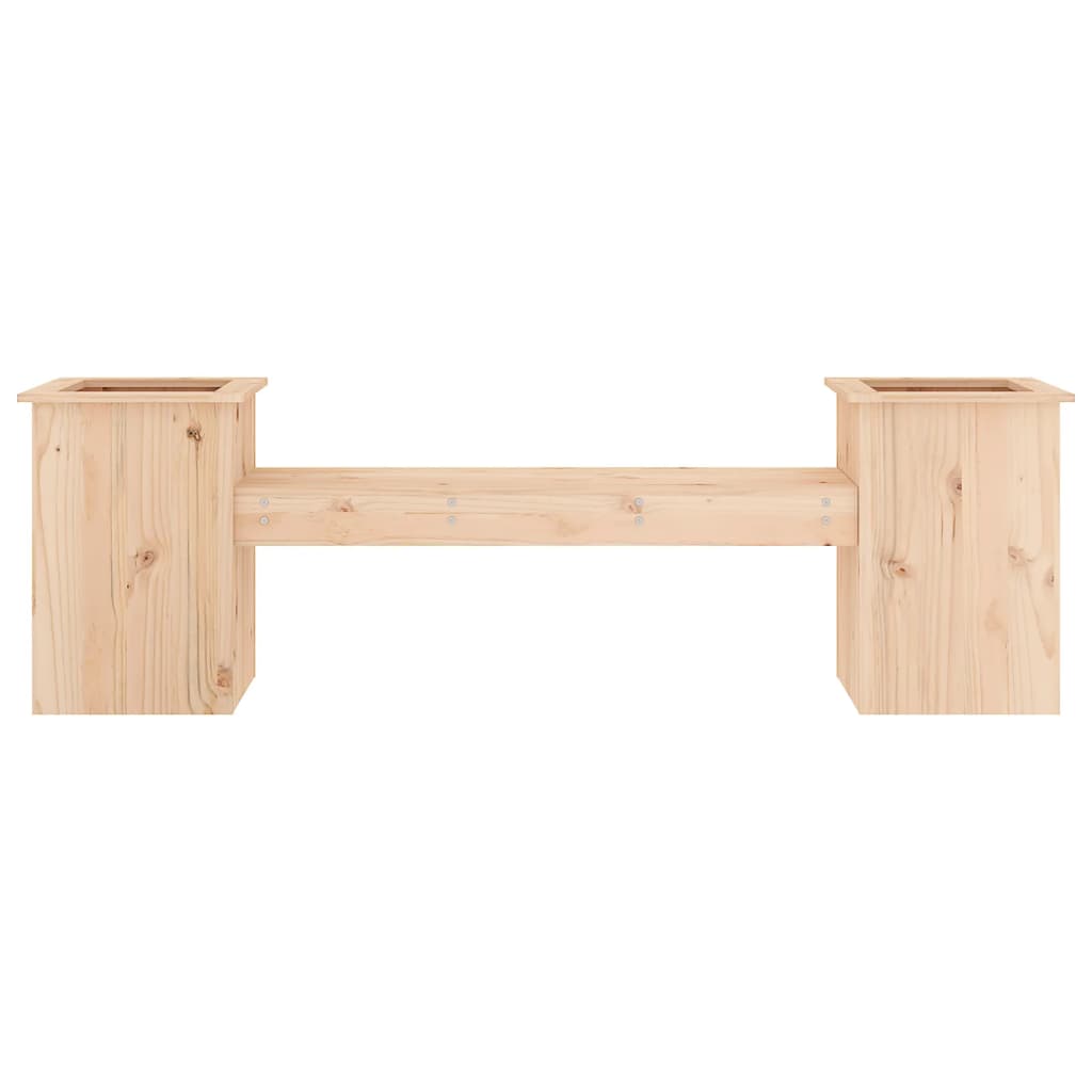 Ζαρντινιέρα Παγκάκι 184,5x39,5x56,5 εκ. από Μασίφ Ξύλο Πεύκου - Pakobazaar