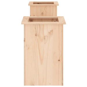 Ζαρντινιέρα Παγκάκι 184,5x39,5x56,5 εκ. από Μασίφ Ξύλο Πεύκου