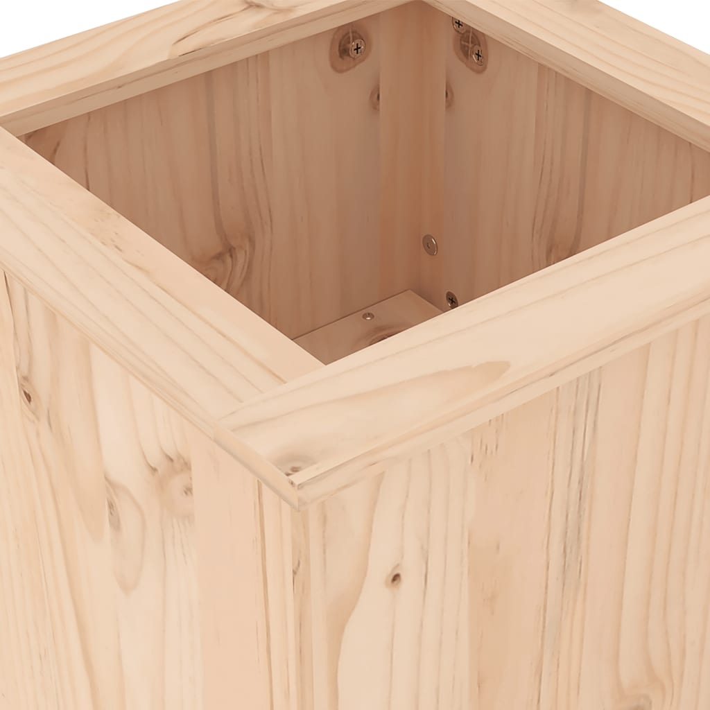Ζαρντινιέρα Παγκάκι 184,5x39,5x56,5 εκ. από Μασίφ Ξύλο Πεύκου - Pakobazaar