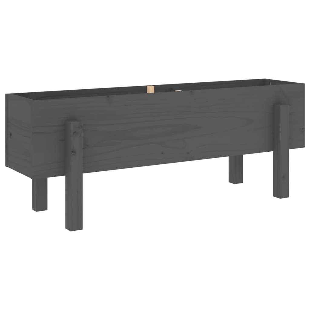 Ζαρντινιέρα Υπερυψωμένη 101x30x38 εκ. από Μασίφ Ξύλο Πεύκου - Pakobazaar
