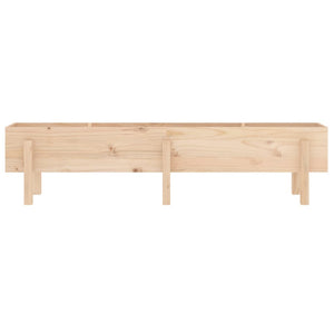 Ζαρντινιέρα Υπερυψωμένη 160 x 30 x 38 εκ. από Μασίφ Ξύλο Πεύκου