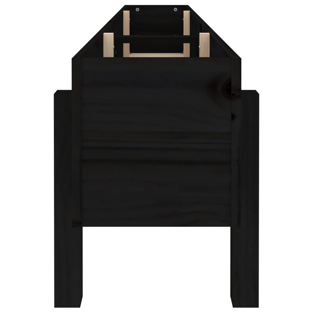 Ζαρντινιέρα Υπερυψωμένη 160 x 30 x 38 εκ. από Μασίφ Ξύλο Πεύκου