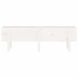 Ζαρντινιέρα Υπερυψωμένη 121 x 30 x 38 εκ. από Μασίφ Ξύλο Πεύκου